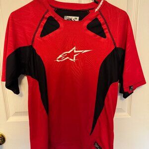 Alpinestars Short Sleeve Mountain Biking Jersey - Small